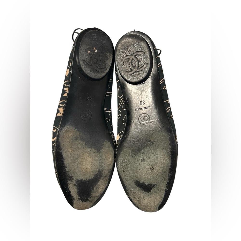 Vintage Chanel Ballet Flats – Women’s Size 39 – Made in Italy - Picture 4 of 5